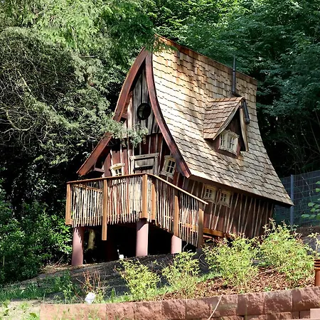 Villa Hexenhäuschen am Waldrand Annweiler am Trifels Exterior foto